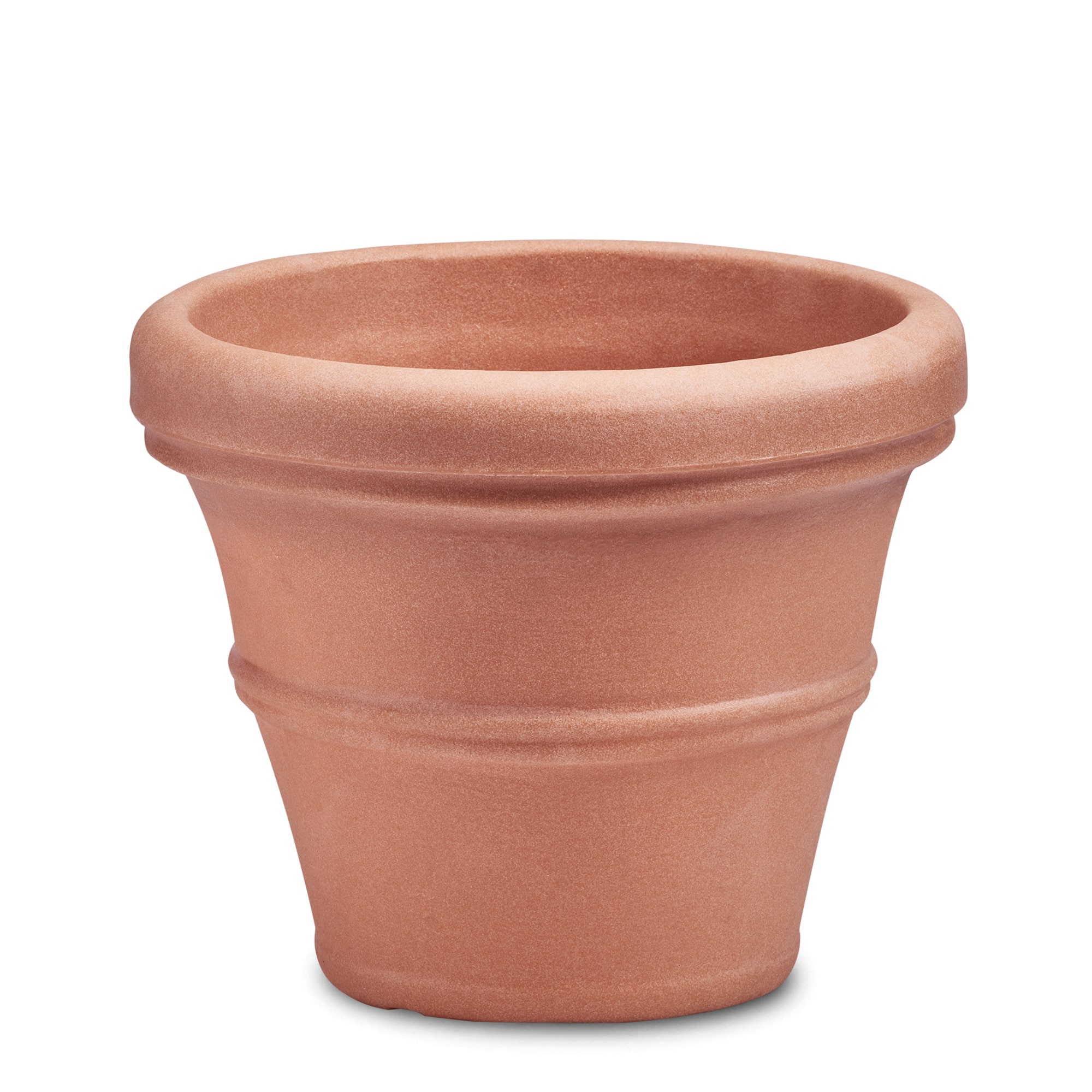 Orange Round Planter