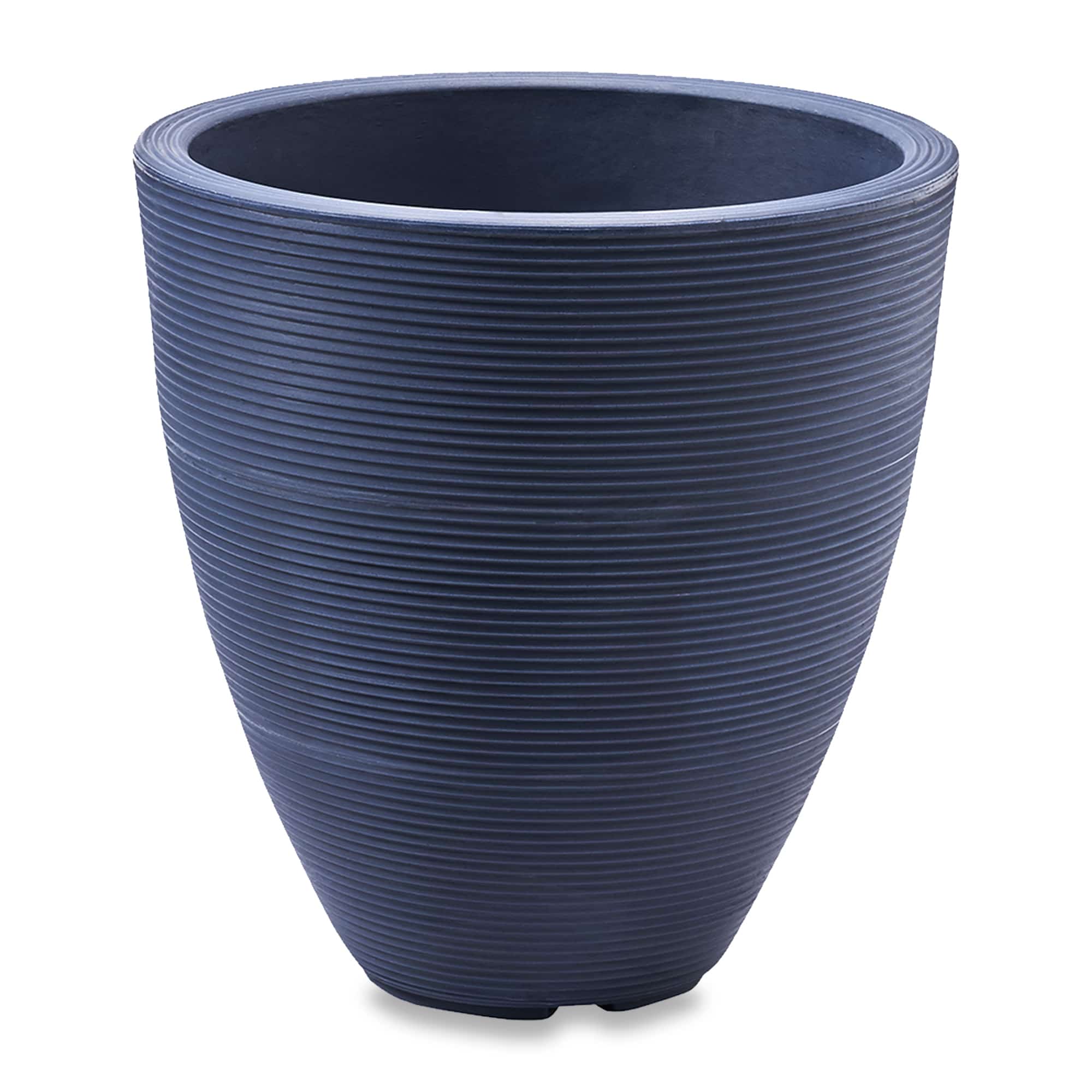 Delano Tall Planter in Midnight Blue