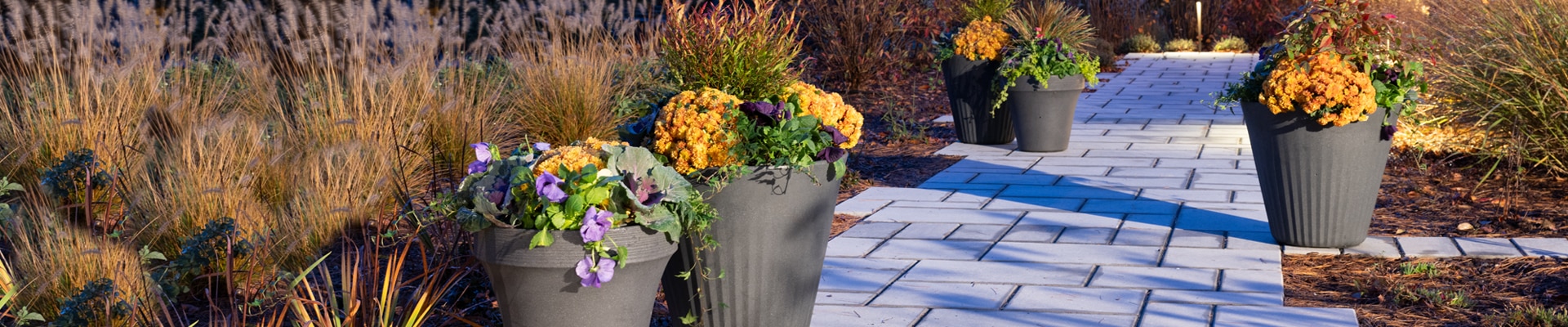 TruDrop Flex self watering planters
